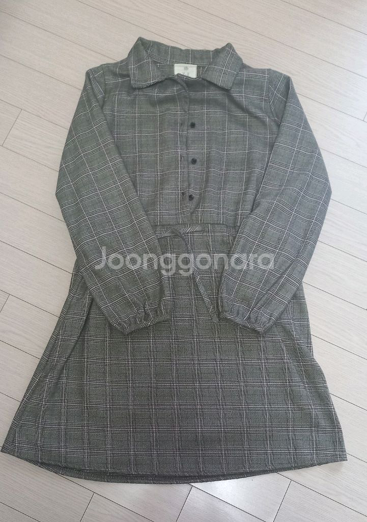 체크원피스--0