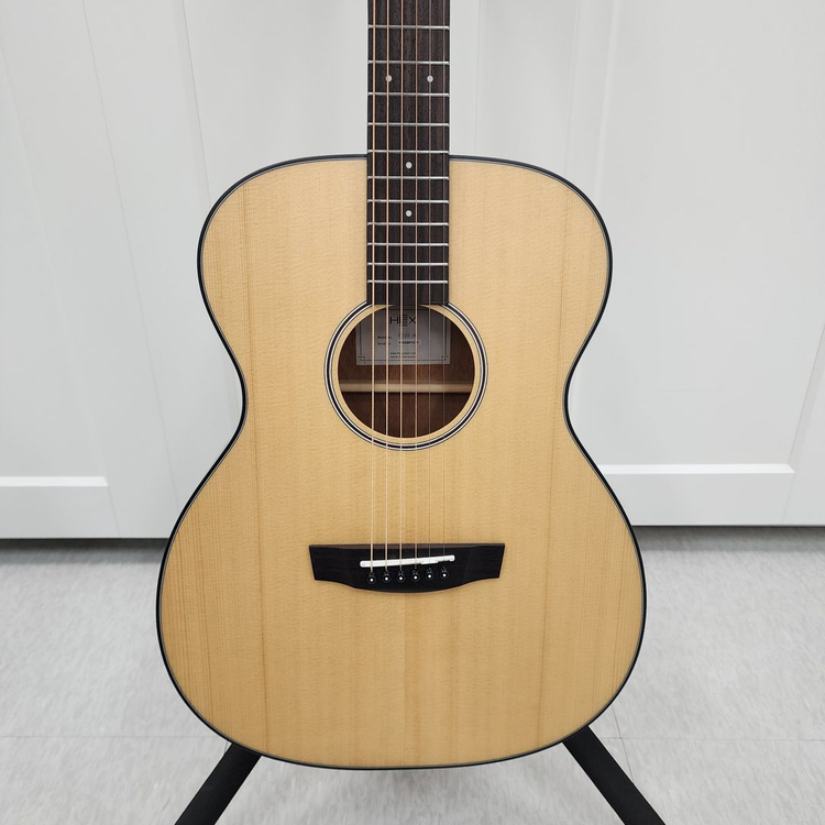 헥스 OM바디 탑솔리드 기타 F200--2