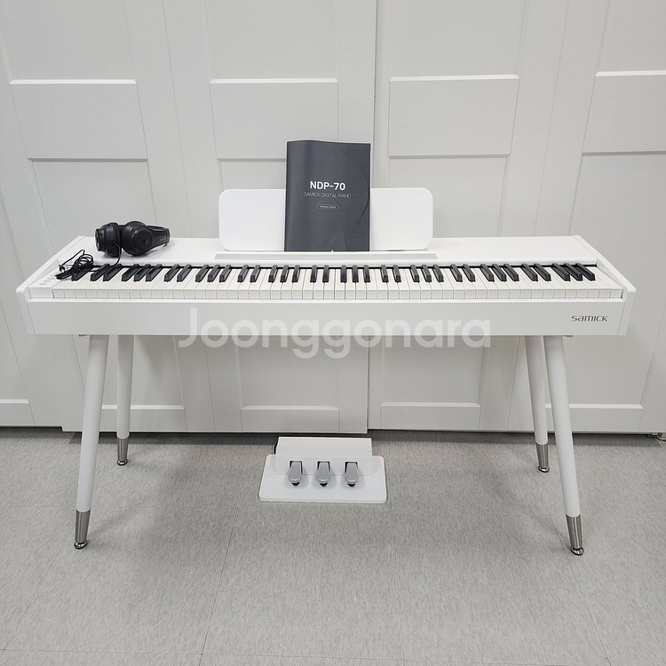 삼익 해머 88건반 디지털피아노 NDP-70 화이트--0