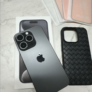 S급)아이폰15프로 256G+케이스+필름