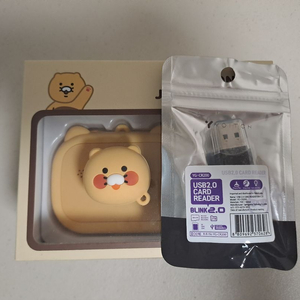 춘식이 카메라+sd 카드 리더기 (택포)