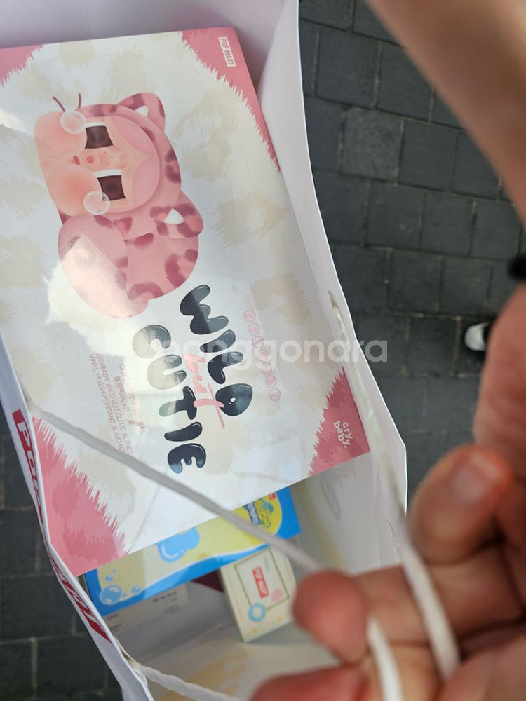 팝마트 라부부 크라이베이비 와일드큐티 표범냥이 표냥이--0