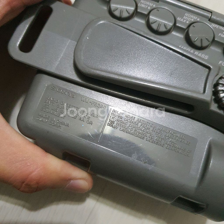 소니 워크맨 WM-FS399 카세트 라디오 부품용--2