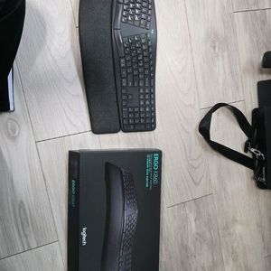 로지텍 인체공학 키보드 k860