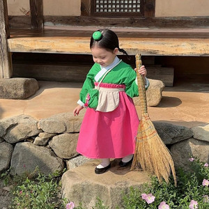 아이니니 한복 풀세트 xs