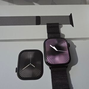 애플워치10 티타늄 46mm 밀레니즈루프 애플케어+