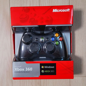미개봉 정품 xbox360 유선 컨트롤러 (택포)