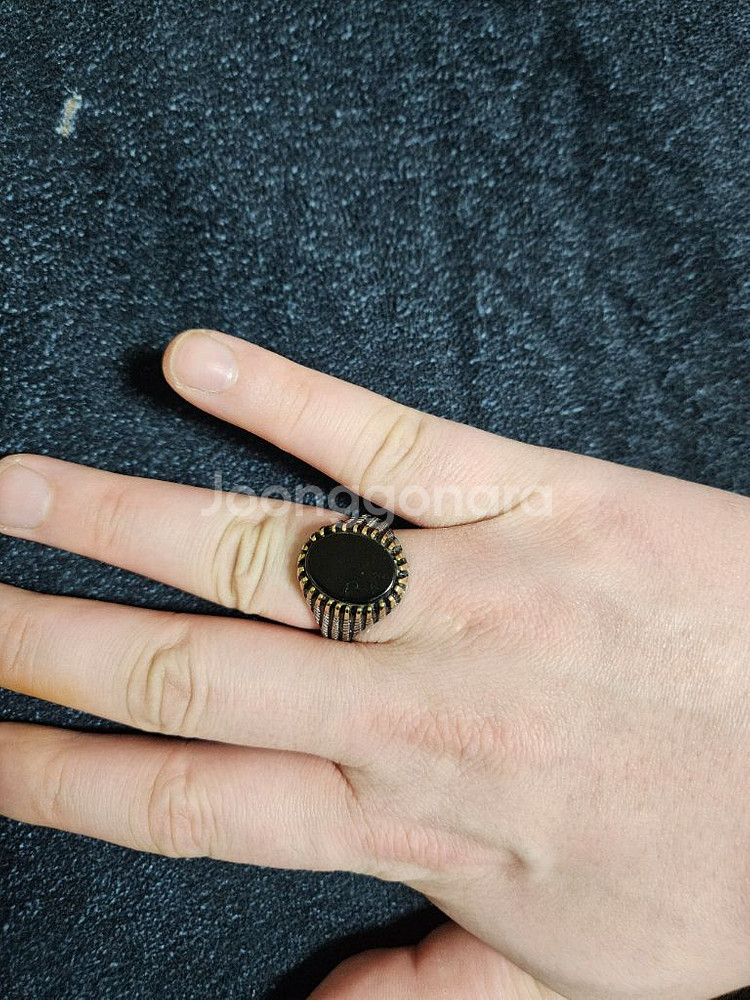 남성 스트릿 패션 반지 6.5cm--0