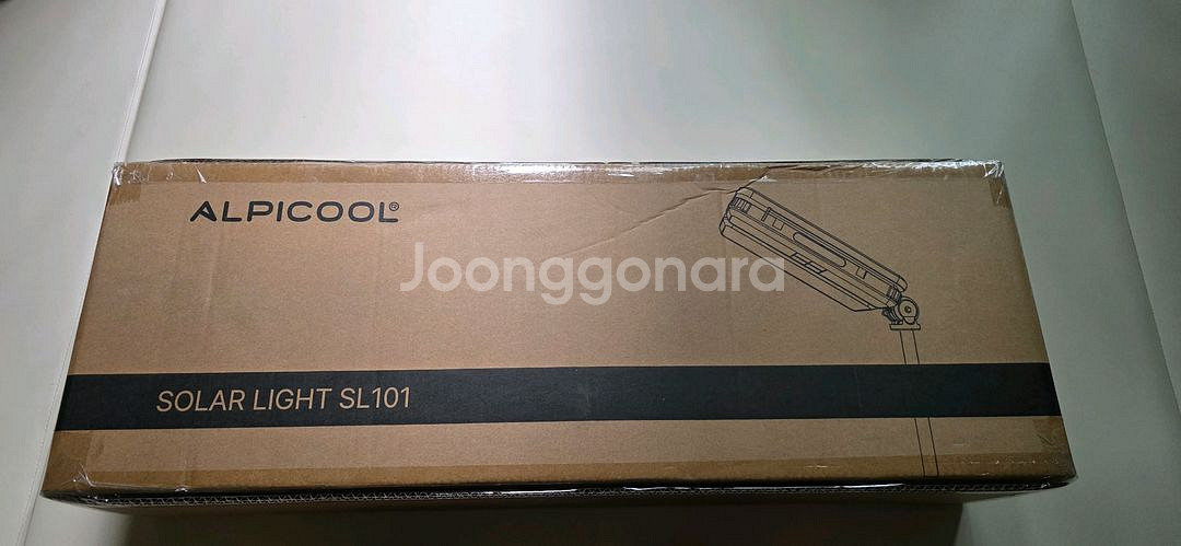 알피쿨 SOLAR LIGHT SL101 팝니다.--0