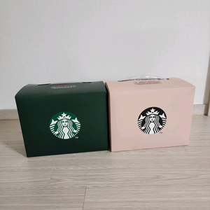 스타벅스 서머 레디백 그린+핑크 미사용 상품 일괄 판매