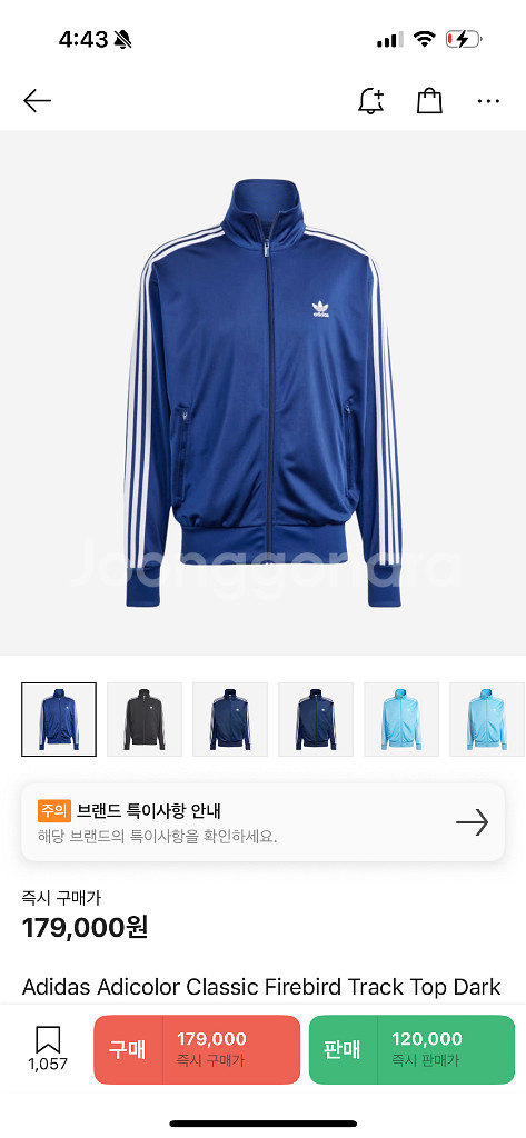 아디다스 파이어버드 베킨바우어 블루 져지--0