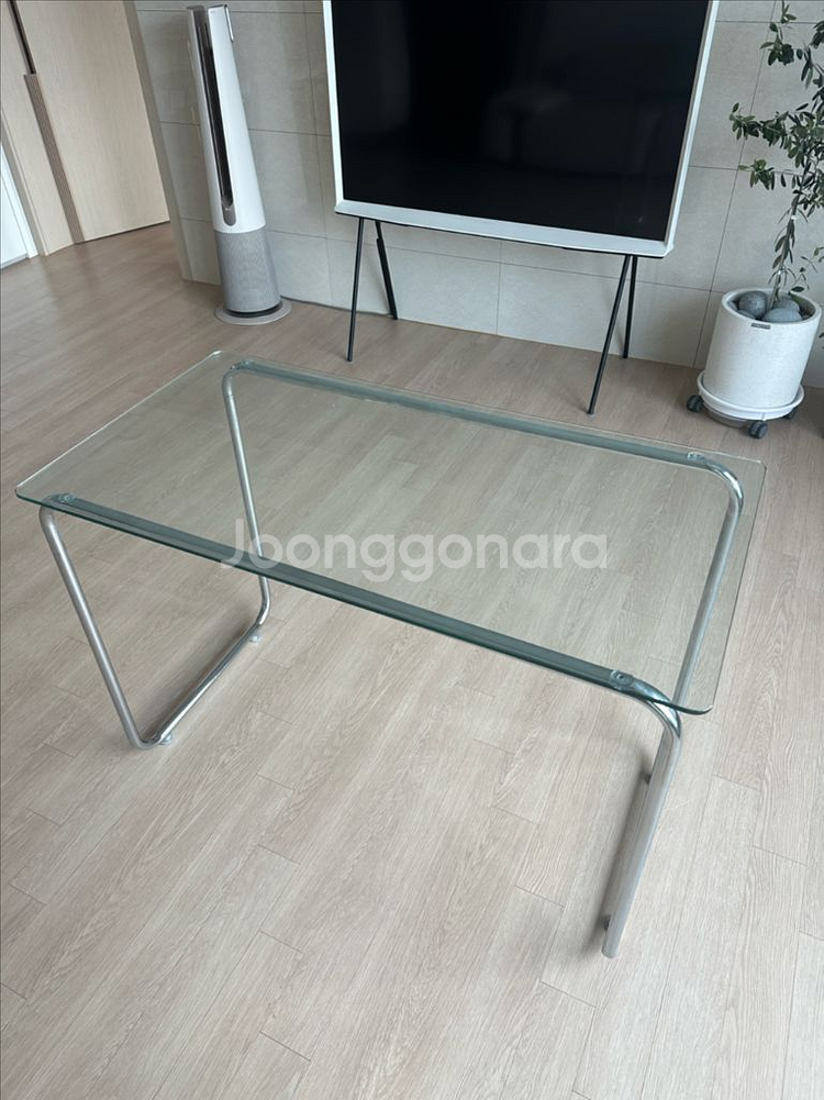 유리 데스크/책상 (102cm X 52cm 사이즈)--0