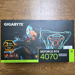 기가바이트 4070 SUPER GAMING OC 팔아요