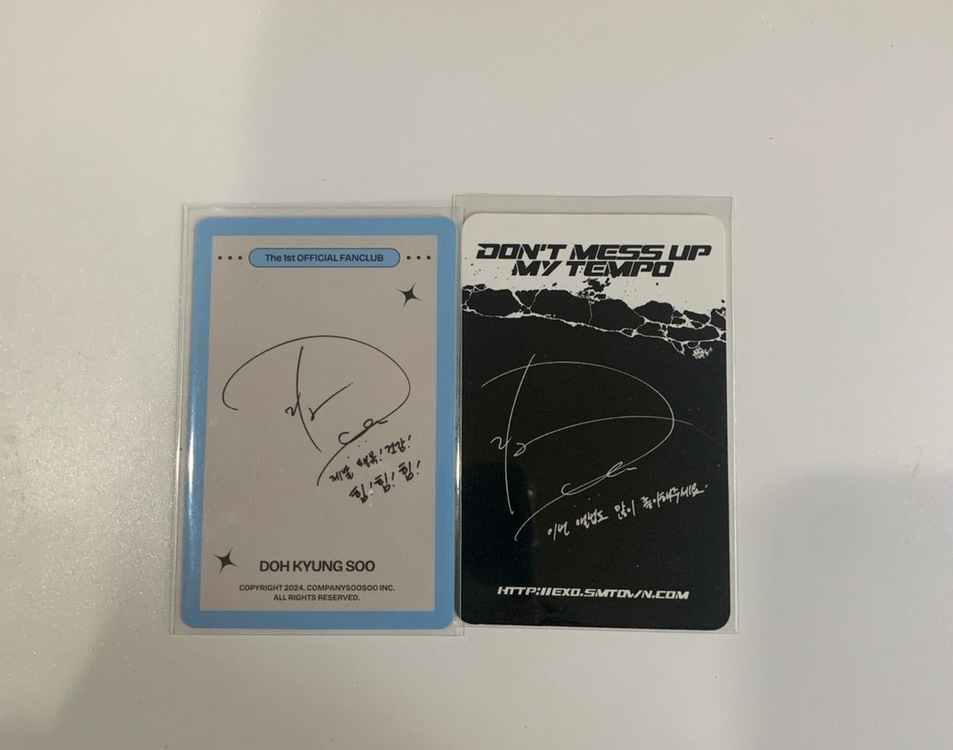 엑소 디오 도경수 포카 양도 이미지