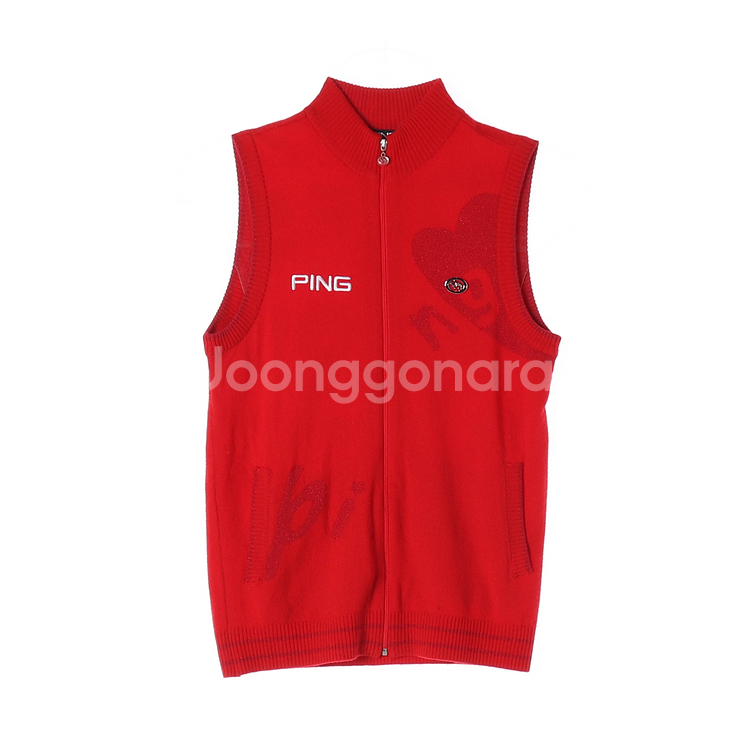 PING 핑 골프 집업조끼 (S)--0