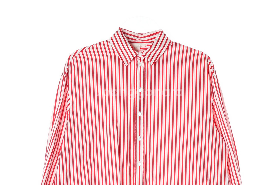 H&M 에이치앤엠 스트라이프 셔츠 (S)--1