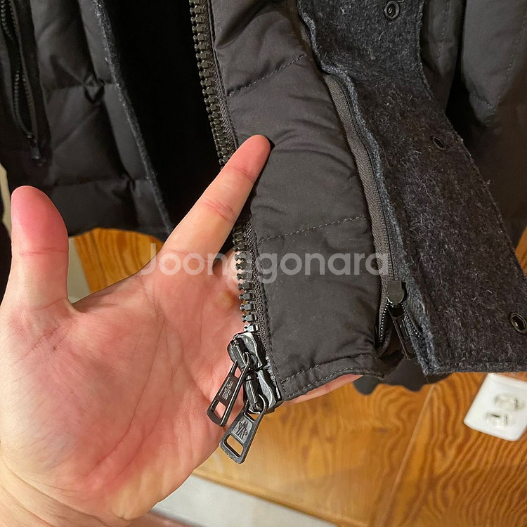 백화점 정품)몽클레어 Salernes니트 레이어드 패딩--3