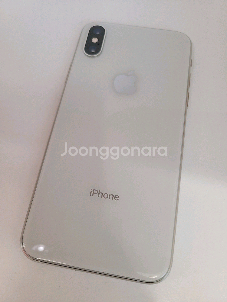 [배터리 100%]아이폰XS 256gb 실버색상 팝니다--2