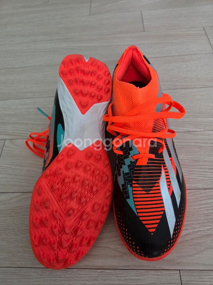 아디다스 엑스 스피드포탈 메시1 풋살화 270사이즈--3