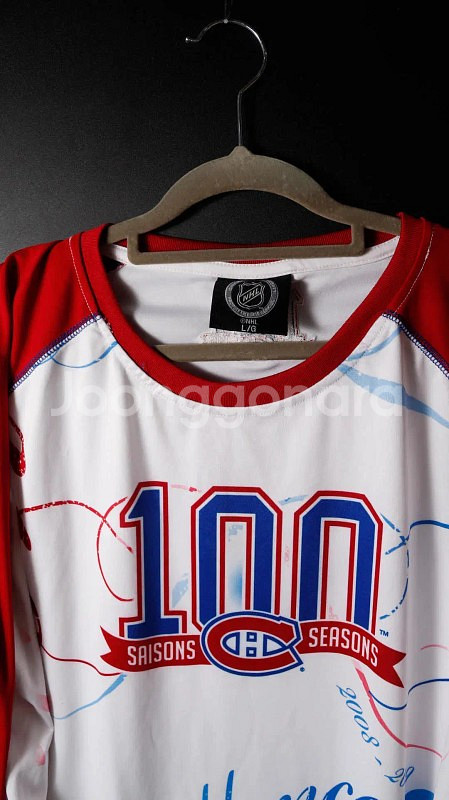 [L] NHL몬트리올 100주년 롱슬리브--1