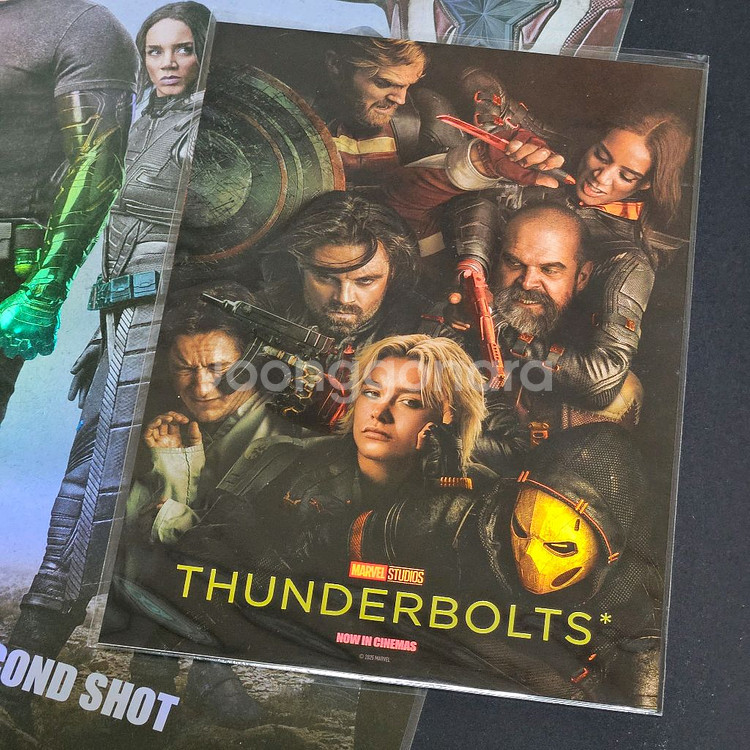 [세트]마블 썬더볼츠 롯데시네마 광음포스터 아트카드--1