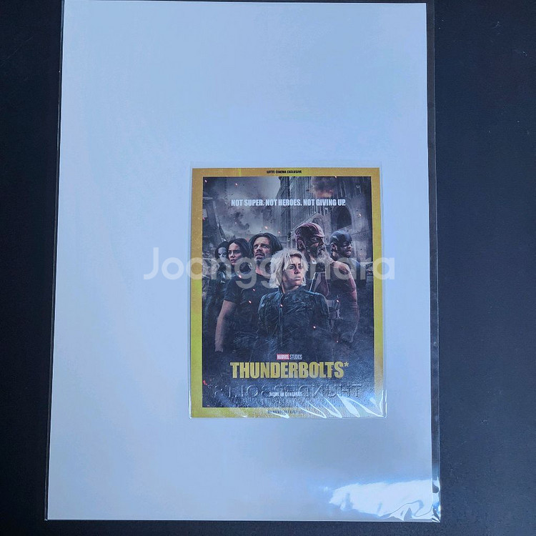 [세트]마블 썬더볼츠 롯데시네마 광음포스터 아트카드--6