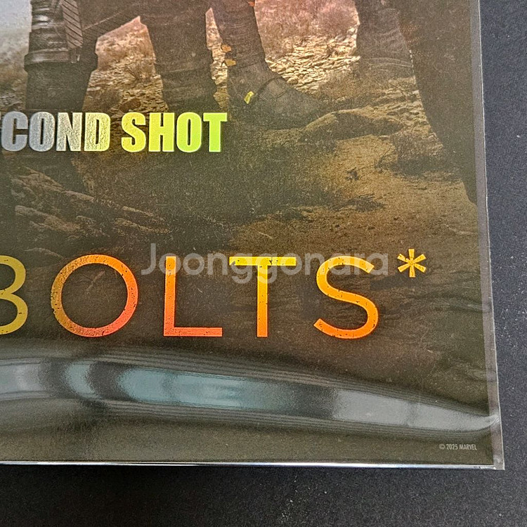 [세트]마블 썬더볼츠 롯데시네마 광음포스터 아트카드--2