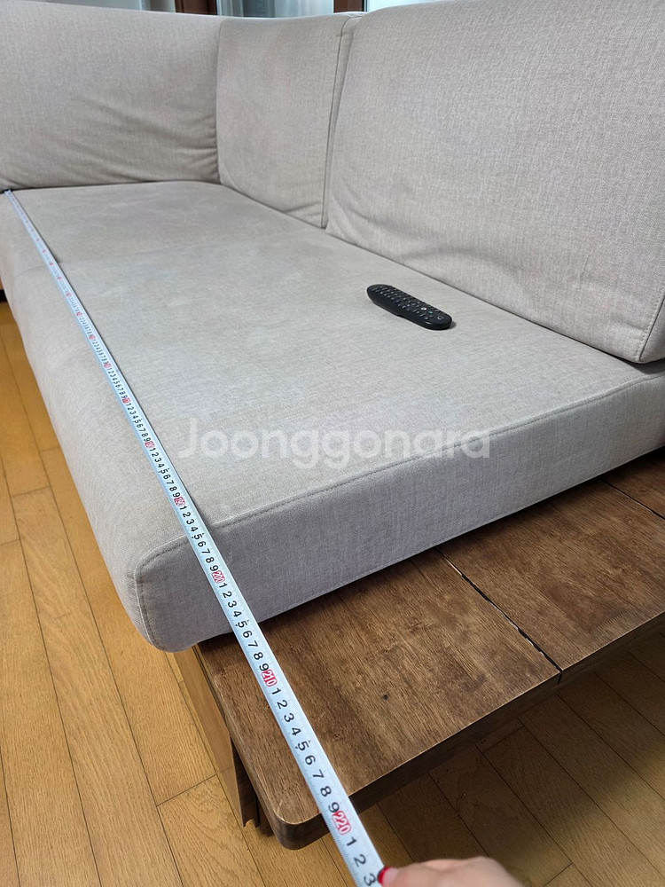 원목쇼파 서랍포함--1