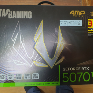 미개봉 ZOTAC RTX 5070 ti AMP 판매