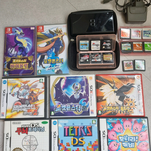 닌텐도DS lite +포켓몬 곽칩,알칩 등 일괄 판매