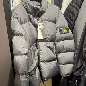 스톤 아일랜드 23fw 크링클랩스 논후드패딩 XXL
