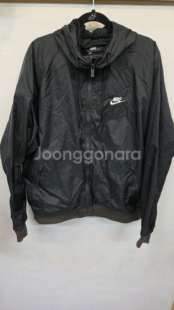 나이키 윈드러너 바람막이 후드자켓 xl--0
