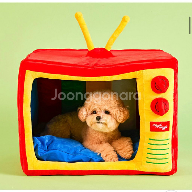 위글위글 TV 강아지 집 하우스--0