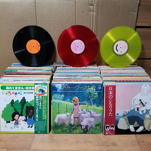 일본동요 음반 LP 200장 (5 오디오 앰프 스피커