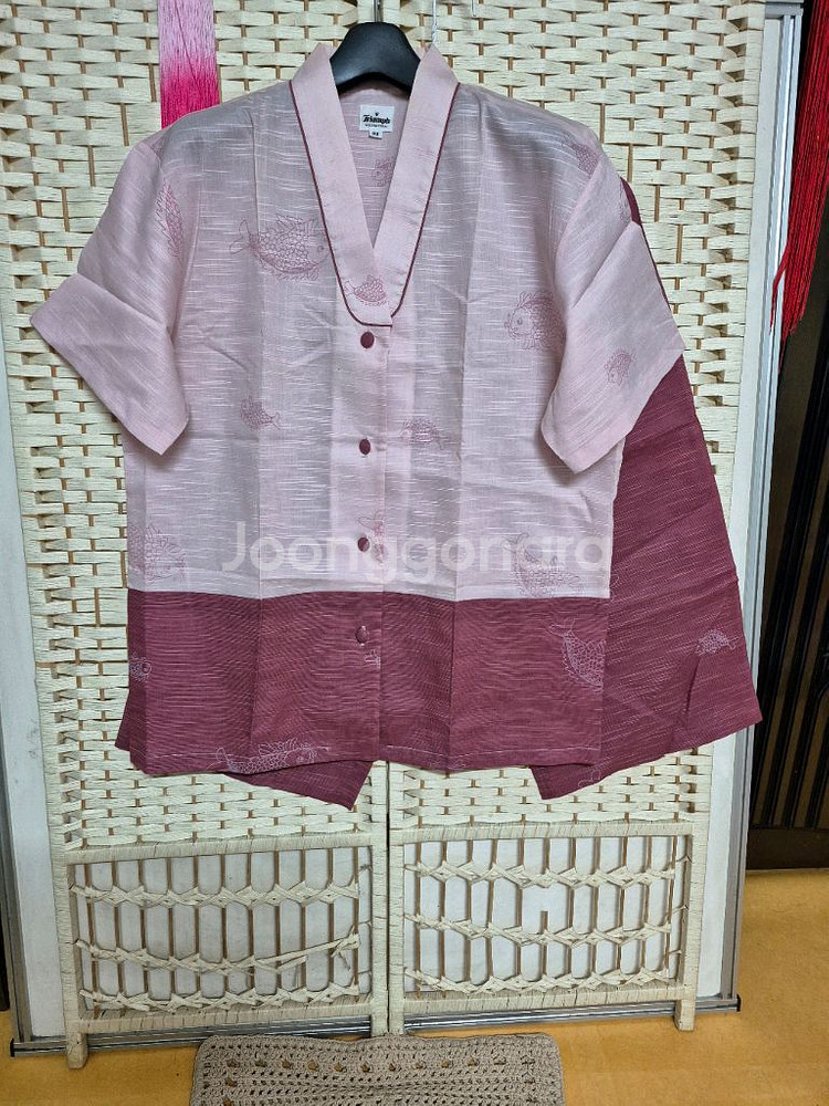미사용!!트라이엄프정품성인실내복셋트90~100--1