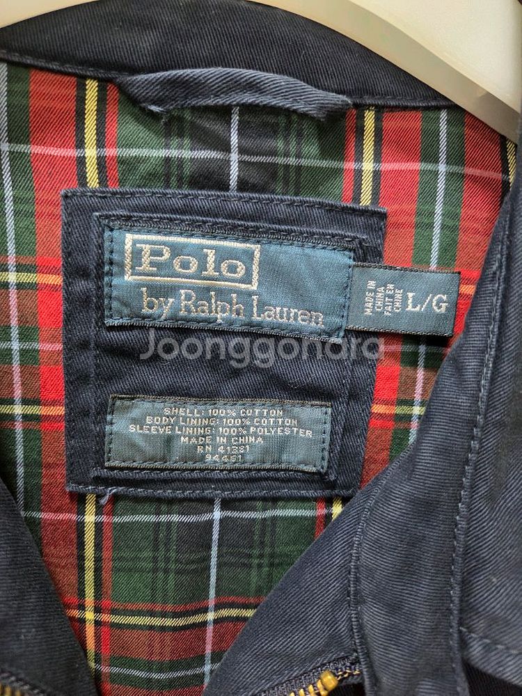 폴로 랄프로렌 네이비 자켓--1