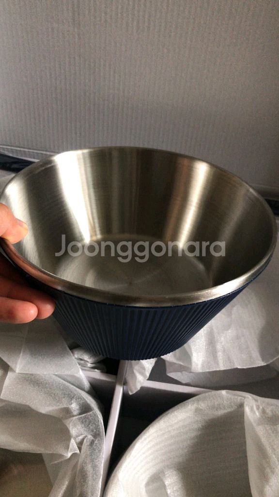 밀양도자기 면기수저 4세트 새상품--0