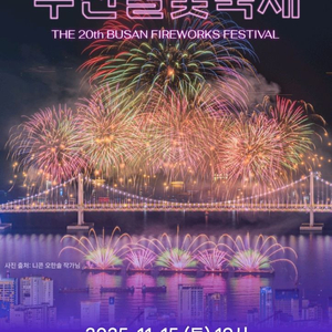 부산 불꽃축제 그린존 s석 h블럭 2열 2연석