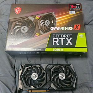 MSI RTX3060ti 게이밍 x