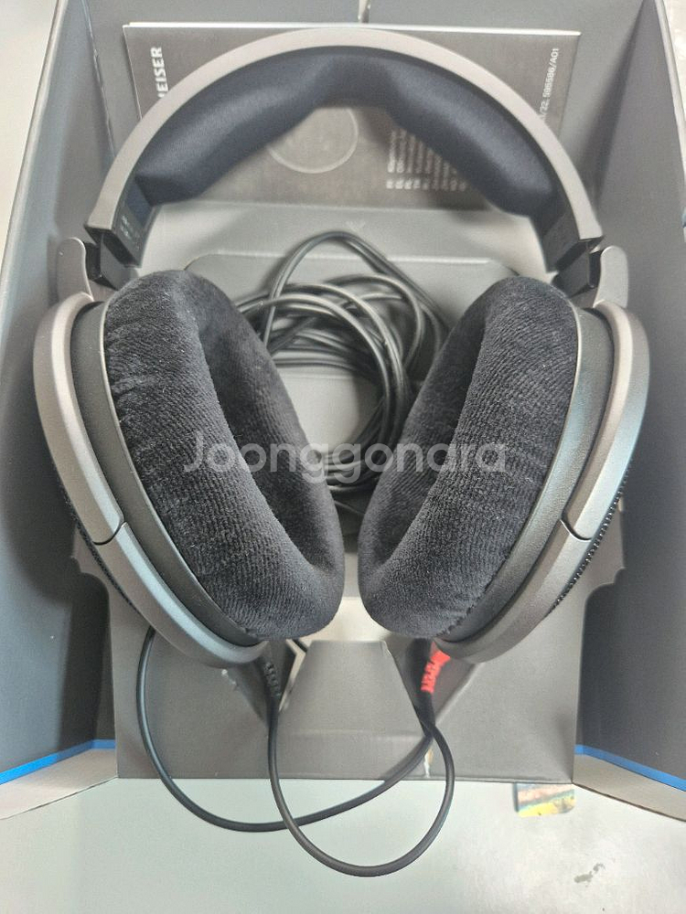 젠하이저 hd600 단순 개봉품 팔아요--3