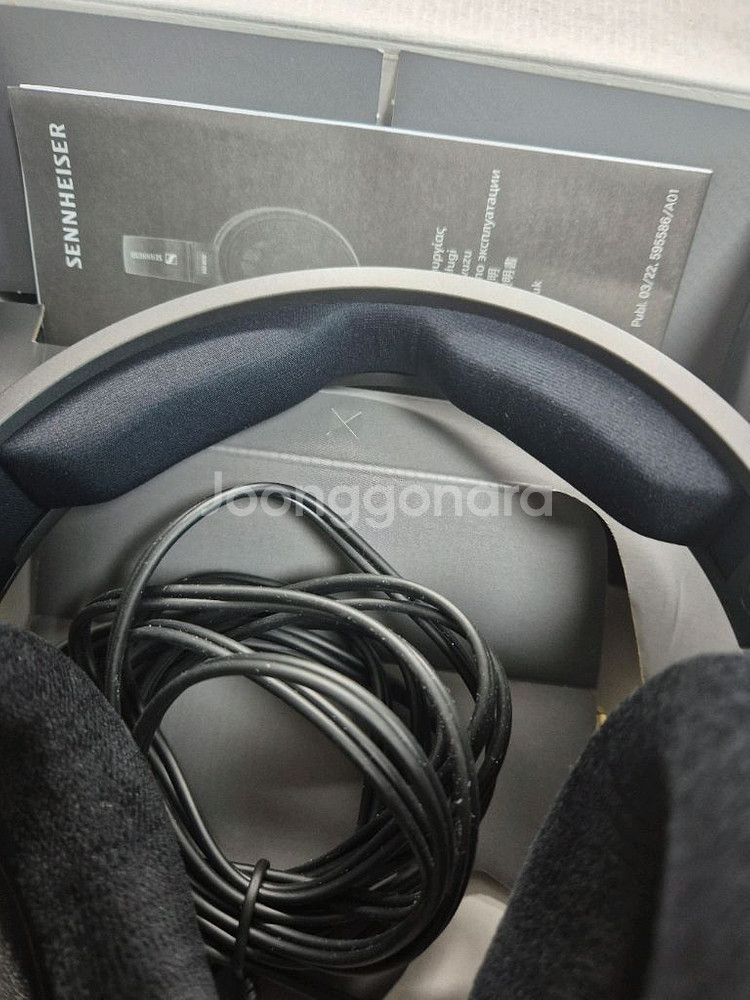 젠하이저 hd600 단순 개봉품 팔아요--6