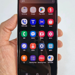 AAA급 갤럭시S22 핑크 256GB SK공기계 중고폰