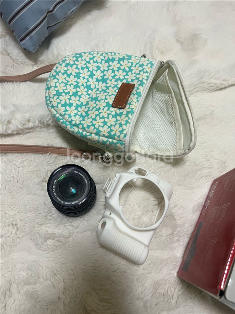 캐논 EOS 200D 화이트 (DSLR 바디 + 풀박스--4