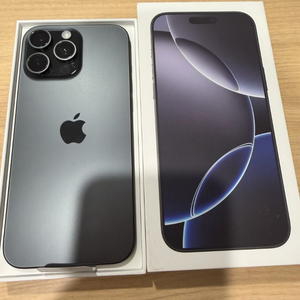 iPhone 16 Pro Max 256GB 블랙티타늄