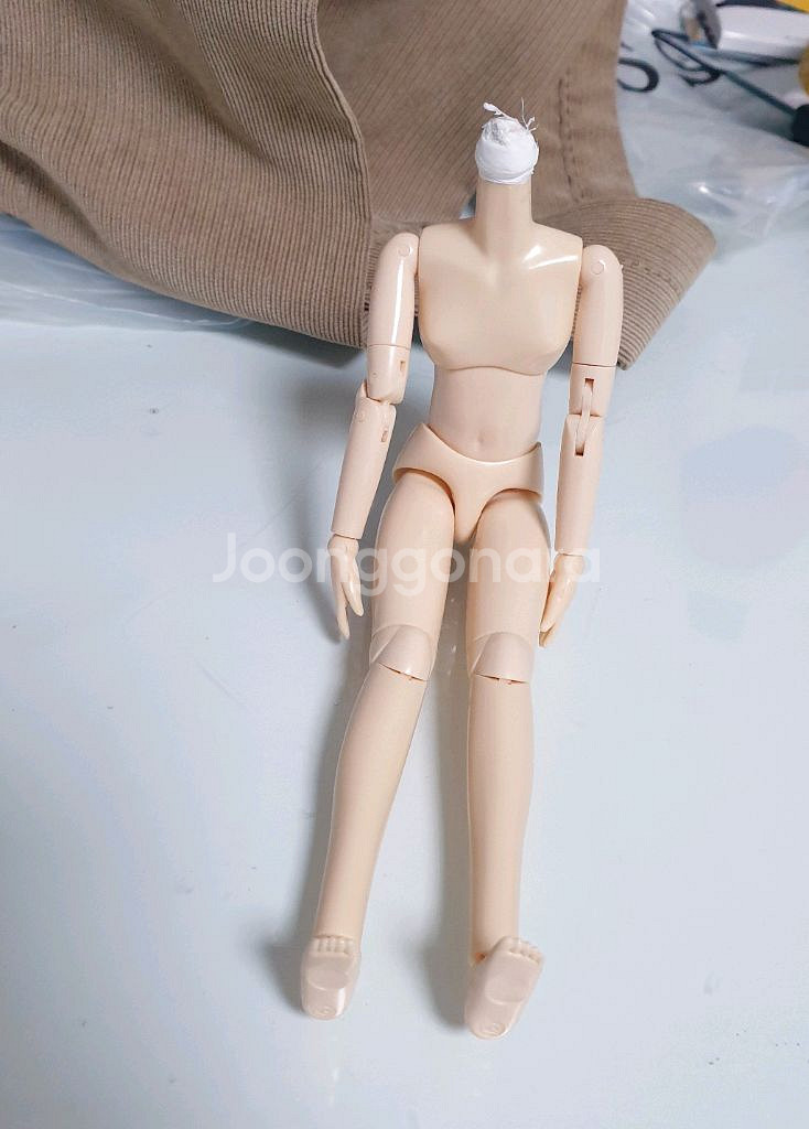 오비츠 미백 인형 바디 21cm(소녀)--0