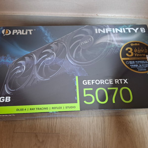 팰릿 rtx 5070 12G infinity 미개봉