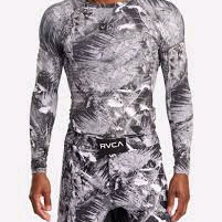 새상품) 루카 RVCA 하와이 리얼트리 주짓수 래쉬가드