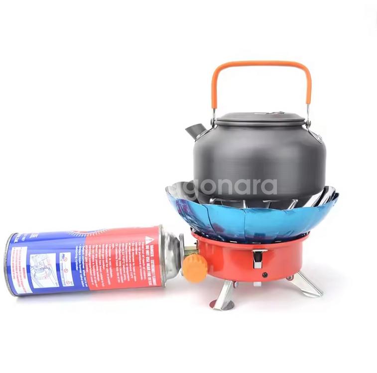 캠핑 휴대용 접이식 미니 부탄 가스버너 스토브 부르스타--0