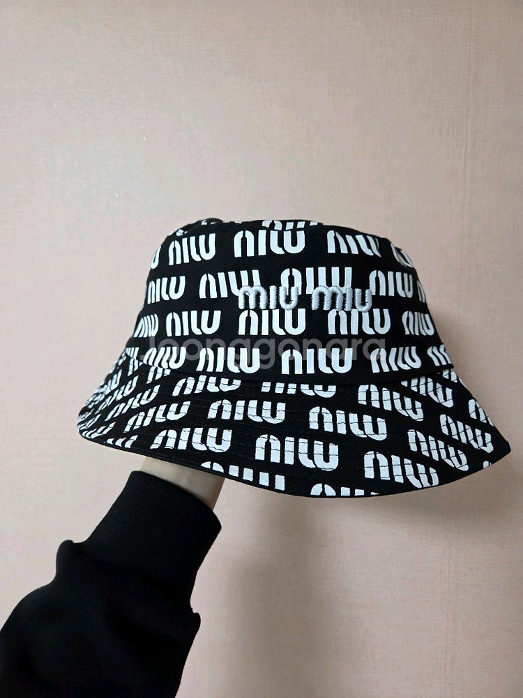 미우 벙거지 모자--1