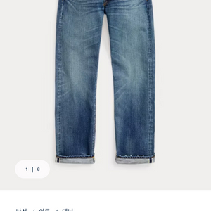 더블알엘(rrl)힐스뷰 스트레이트진 32x32